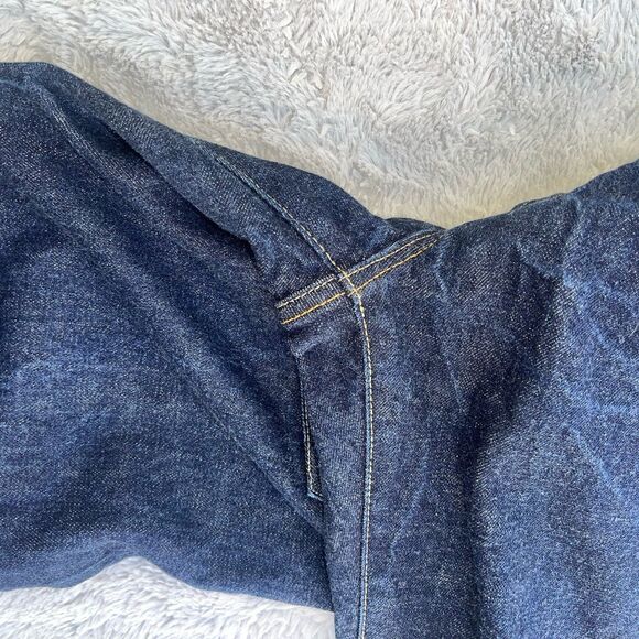 Imogene and Willie Denim Men’s Henry Selvedge Jeans Dark Blue 28X30 Raw Hem READ - Picture 5 of 10